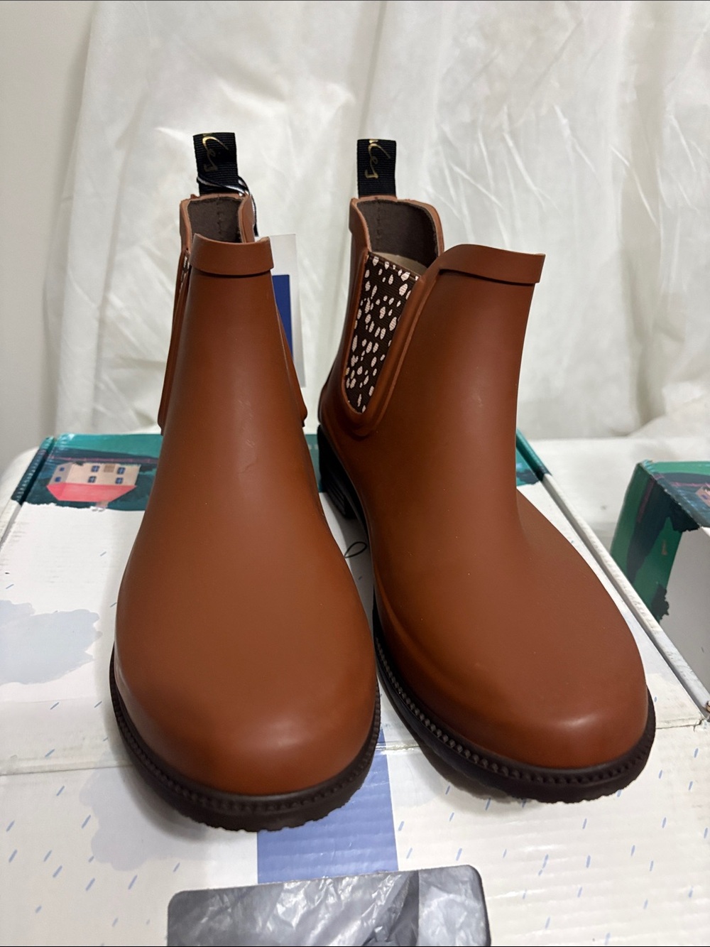 Joules Rain Boots size US 11 NWT